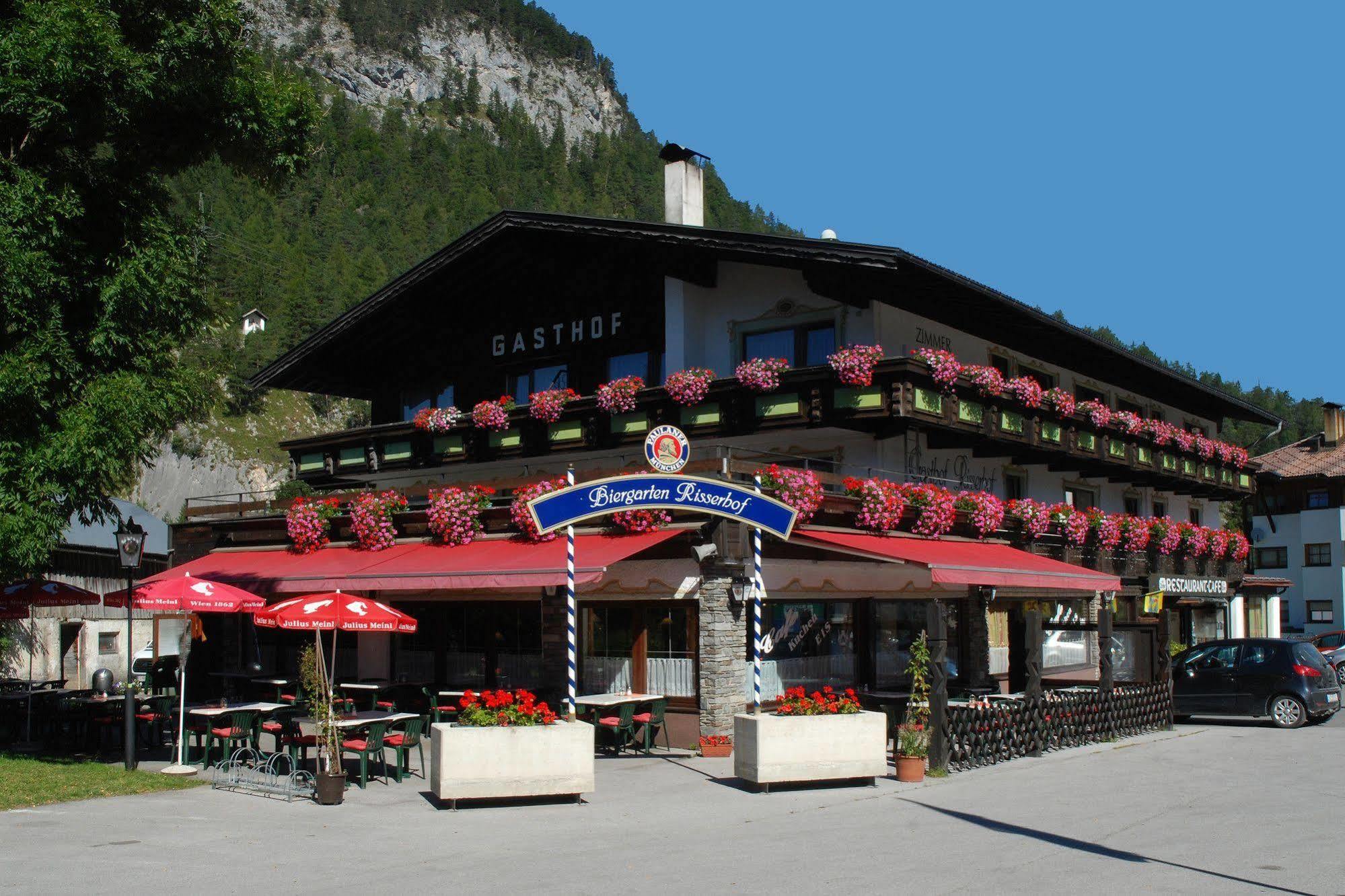 Gasthof Risserhof Otel Scharnitz Dış mekan fotoğraf